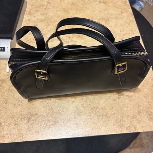 NEW Swing Bag, Zip Shoulder Bag Purse, Black - Picture 2 of 8